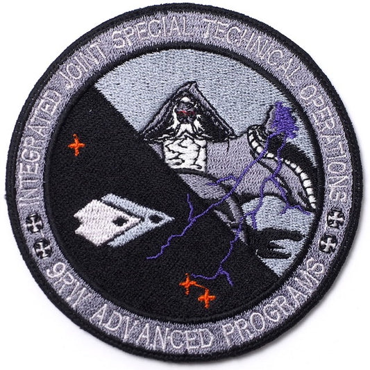 Military Patch 9RW ADVANCED PROGRAMS 9th BS SQ [With hook] [Compatible with Letter Pack Plus] [Compatible with Letter Pack Light]