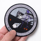 Military Patch（ミリタリーパッチ）9RW ADVANCED PROGRAMS 9th BS SQ   [フック付き]【レターパックプラス対応】【レターパックライト対応】