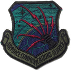 Military Patch（ミリタリーパッチ）AIR FORCE COMMUNICATIONS COMMAND サブデュード カットエッジ【レターパックプラス対応】【レターパックライト対応】