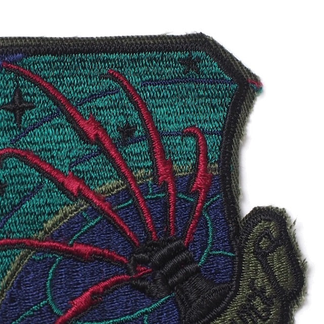 Military Patch（ミリタリーパッチ）AIR FORCE COMMUNICATIONS COMMAND サブデュード カットエッジ【レターパックプラス対応】【レターパックライト対応】