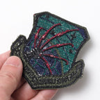 Military Patch（ミリタリーパッチ）AIR FORCE COMMUNICATIONS COMMAND サブデュード カットエッジ【レターパックプラス対応】【レターパックライト対応】