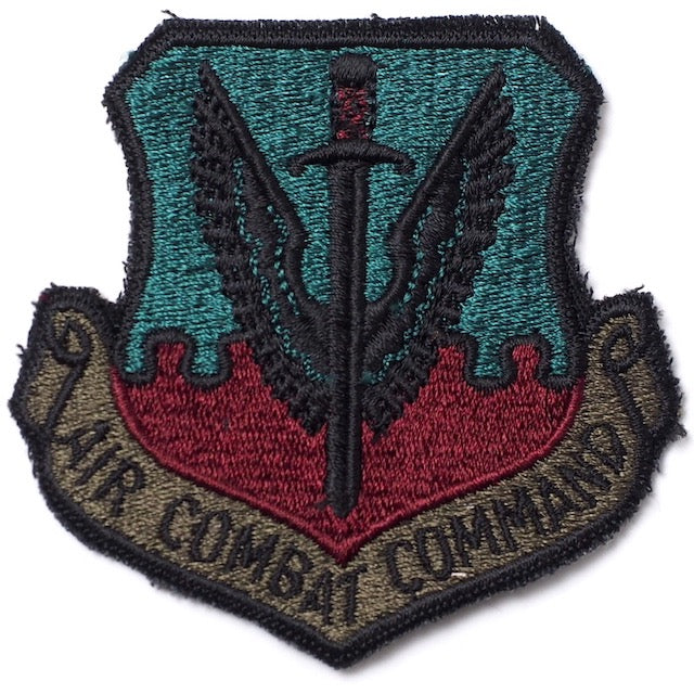 Military Patch（ミリタリーパッチ）AIR COMBAT COMMAND サブデュード カットエッジ【レターパックプラス対応】【レターパックライト対応】