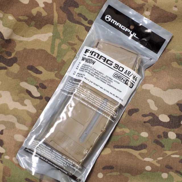 US (US military release product) Magpul PMAG 30 AR/M4 GEN M3 Window 5.56×45 Magazine MCT 30 rounds magazine assembly [Letter Pack Plus compatible]