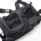 MAGFORCE Entourage Chest Rig Black [MF-3571] [Entourage Chest Rig] [500D Nylon PVC Coating]