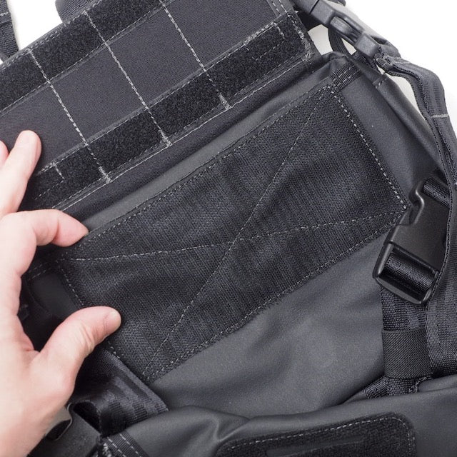 MAGFORCE Entourage Chest Rig Black [MF-3571] [Entourage Chest Rig] [500D Nylon PVC Coating]