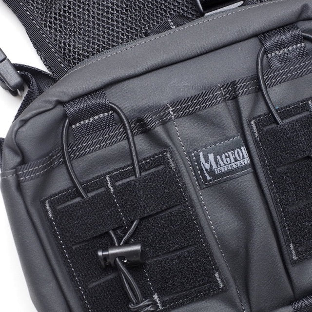 MAGFORCE Entourage Chest Rig Black [MF-3571] [Entourage Chest Rig] [500D Nylon PVC Coating]