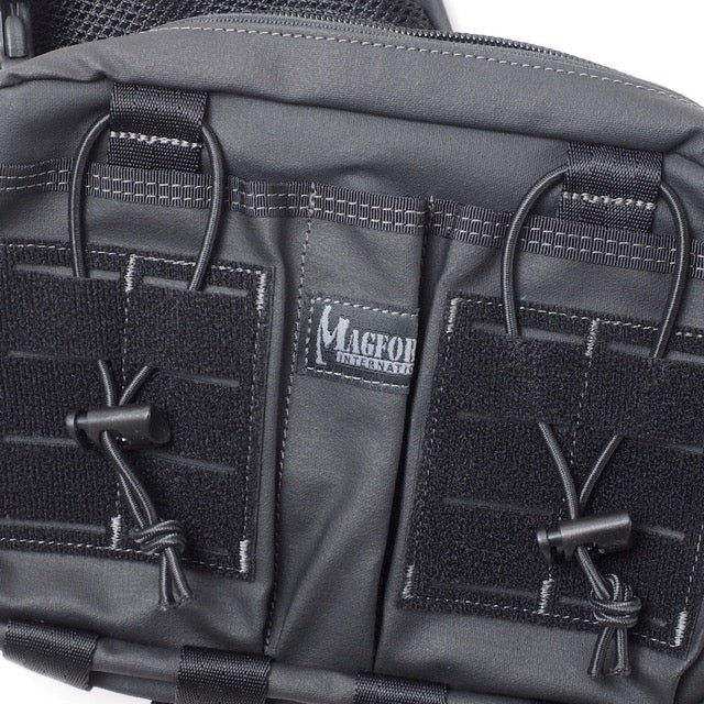 MAGFORCE Entourage Chest Rig Black [MF-3571] [Entourage Chest Rig] [500D Nylon PVC Coating]