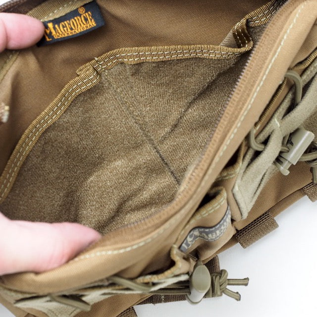 MAGFORCE Entourage Chest Rig Tan [MF-3571] [Entourage Chest Rig] [500D Nylon Teflon Coating]