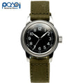 M.R.C. WATCH CO.（モントルロロイ）U.S.ARMY AIR FORCE TYPE A-11 パイロットウオッチ 12時間 [黒文字盤][クォーツ][WW2 REPLICA][A-2200]【中田商店】
