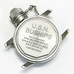 M.R.C. WATCH CO.（モントルロロイ）U.S.NAVY BUSHIPS アメリカ海軍 艦艇用腕時計 12時間ブラックダイアル [クォーツ][WW2 REPLICA][黒文字盤][A-2201]【中田商店】