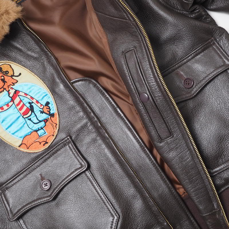 美品 MORGAN M-422 U.S.N フライトジャケット 40 G-1 MORGAN MEMPHIS BELLE（モーガン メンフィスベル）TYPE M422 米