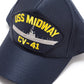 EAGLE CREST（イーグルクレスト）BASEBALL CAP [CV-41 USS MIDWAY][ネイビー]