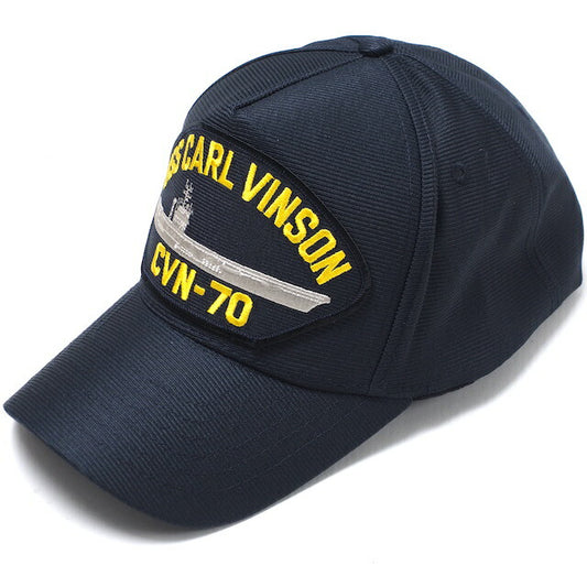 EAGLE CREST（イーグルクレスト）BASEBALL CAP [CVN-70 USS CARL VINSON][ネイビー]