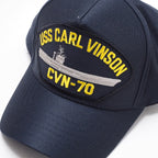 EAGLE CREST（イーグルクレスト）BASEBALL CAP [CVN-70 USS CARL VINSON][ネイビー]