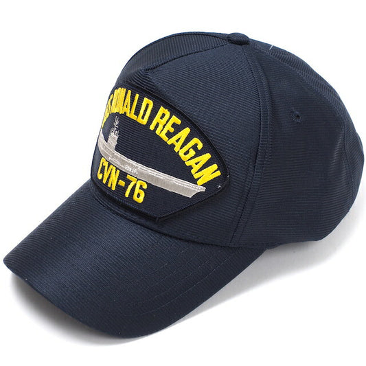 EAGLE CREST（イーグルクレスト）BASEBALL CAP [CVN-76 USS RONALD REAGAN][ネイビー]
