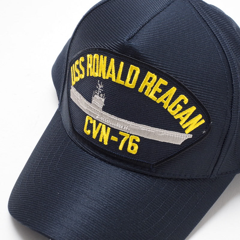 EAGLE CREST（イーグルクレスト）BASEBALL CAP [CVN-76 USS RONALD REAGAN][ネイビー]