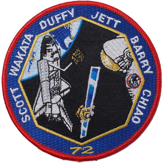 Military Patch STS-72 Space Shuttle Endeavor NASA Mission Patch [Letter Pack Plus compatible] [Letter Pack Light compatible]