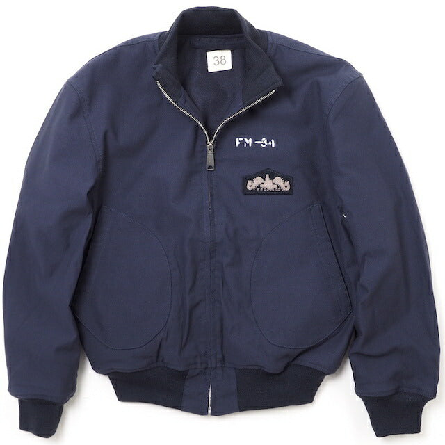 SESSLER（セスラー）U.S.NAVY SUBMARINERS DECK JACKET モール胸章付き サブマリーン ジャケット1940's REPLICA 【中田商店】