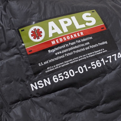 US (US military release product) APLS Medsoaker [Stretcher seat pad] [Black]