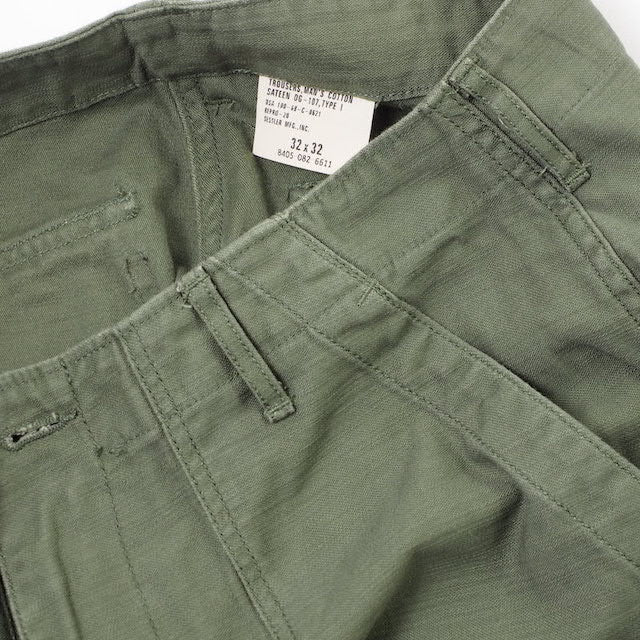 SESSLER Utility Pants Front Zip 1968 Utility Pants OD [Nakata Shoten]
