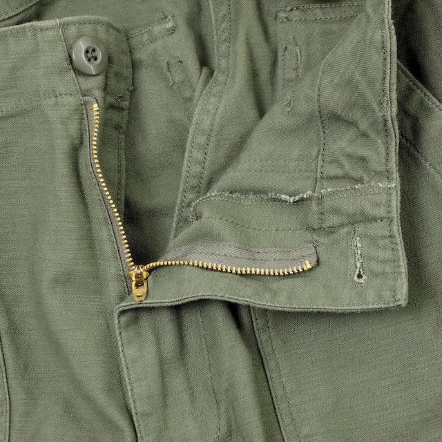 SESSLER Utility Pants Front Zip 1968 Utility Pants OD [Nakata Shoten]