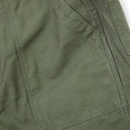 SESSLER Utility Pants Front Zip 1968 Utility Pants OD [Nakata Shoten]