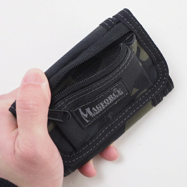 MAGFORCE EDC Wallet [MF-0277] [Black Camo] [Letter Pack Plus compatible]