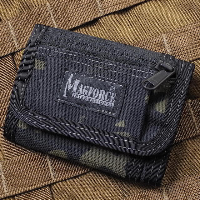 MAGFORCE EDC Wallet [MF-0277] [Black Camo] [Letter Pack Plus compatible]