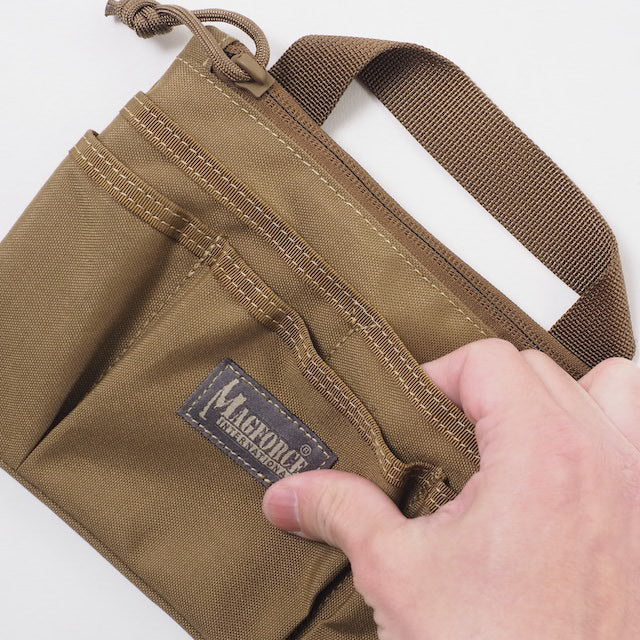 MAGFORCE Flat Organizer [MF-3581] [Black] [Tan] [Compatible with Letter Pack Plus] [Compatible with Letter Pack Light]