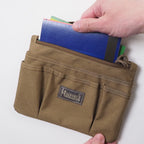 MAGFORCE Flat Organizer [MF-3581] [Black] [Tan] [Compatible with Letter Pack Plus] [Compatible with Letter Pack Light]