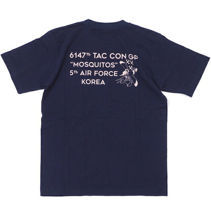 Military Style 6147th TAC [MOSQUITOS] Short sleeve T-shirt [2 colors] [Letter Pack Plus compatible]