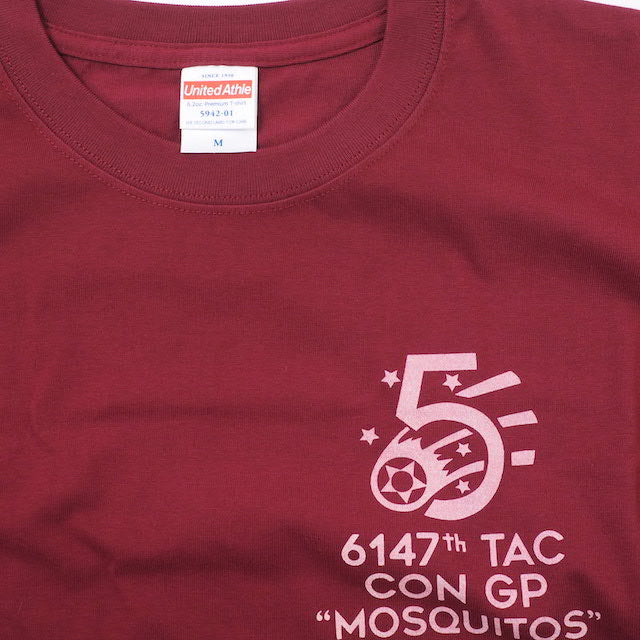 Military Style（ミリタリースタイル）6147th TAC [MOSQUITOS] ショートスリーブ Tシャツ[2色]【レターパックプラス対応】