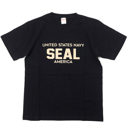Military Style UNITED STATES NAVY SEAL AMERICA Short Sleeve T-shirt [4 colors] [Letter Pack Plus compatible]