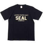 【クリアランスSALE】Military Style（ミリタリースタイル）UNITED STATES NAVY SEAL AMERICA ショートスリーブ Tシャツ[4色]【レターパックプラス対応】