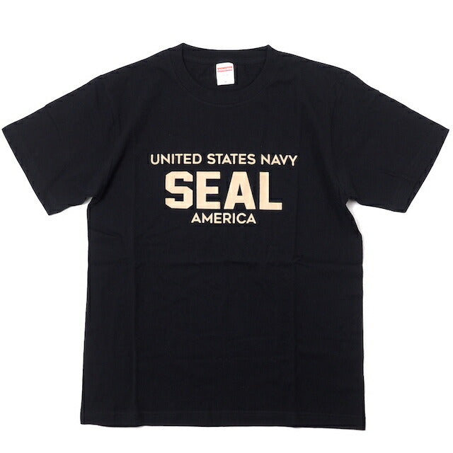 【クリアランスSALE】Military Style（ミリタリースタイル）UNITED STATES NAVY SEAL AMERICA ショートスリーブ Tシャツ[4色]【レターパックプラス対応】