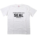 【クリアランスSALE】Military Style（ミリタリースタイル）UNITED STATES NAVY SEAL AMERICA ショートスリーブ Tシャツ[4色]【レターパックプラス対応】