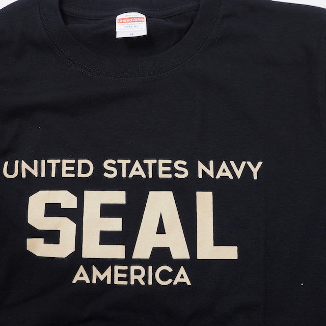 【クリアランスSALE】Military Style（ミリタリースタイル）UNITED STATES NAVY SEAL AMERICA ショートスリーブ Tシャツ[4色]【レターパックプラス対応】