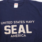 【クリアランスSALE】Military Style（ミリタリースタイル）UNITED STATES NAVY SEAL AMERICA ショートスリーブ Tシャツ[4色]【レターパックプラス対応】