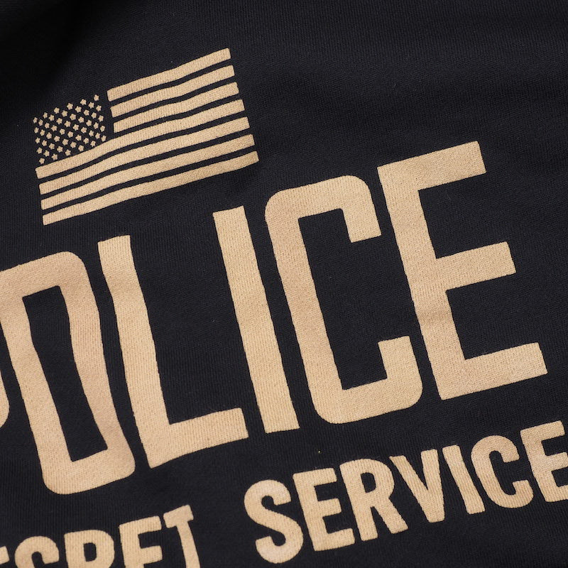 【クリアランスSALE】Military Style（ミリタリースタイル）U.S. SECRET SERVICE POLICE ZIP PARKA シークレットサービス ポリス フルジップ パーカー 10オンス [2色]
