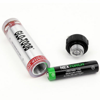 NEXTORCH GLO-TOOB Pro [200M waterproof marker light] [Uses 1 AAA battery] [5 colors] [Letter Pack Plus compatible]