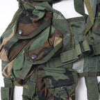 US（米軍放出品）Enhanced Load Bearing Vest Woodland [後期型ロードベアリングベスト ウッドランド]