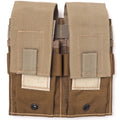 US（米軍放出品）Specter Gear Double Universal Rifle Carbine SMG Mag Pouch [Khaki/Coyote][汎用ダブルマガジンポーチ]【レターパックプラス対応】