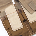 US（米軍放出品）Specter Gear Double Universal Rifle Carbine SMG Mag Pouch [Khaki/Coyote][汎用ダブルマガジンポーチ]【レターパックプラス対応】