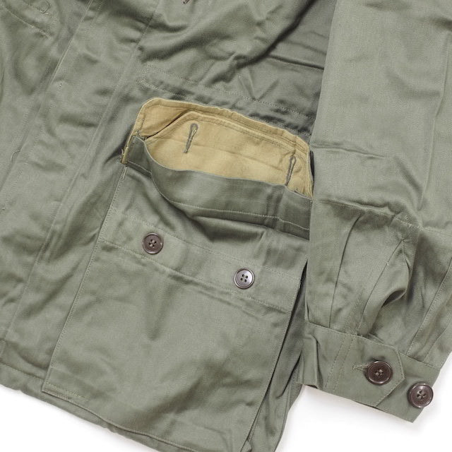World Surplus French Army M64 Jacket Thick Cotton [OD] [Irregular Unused]
