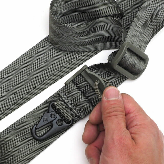 MAGFORCE 1.5 inch slide strap [MF-0221] [Black, Foliage Green, Khaki] [Letter Pack Plus compatible] [Letter Pack Light compatible]