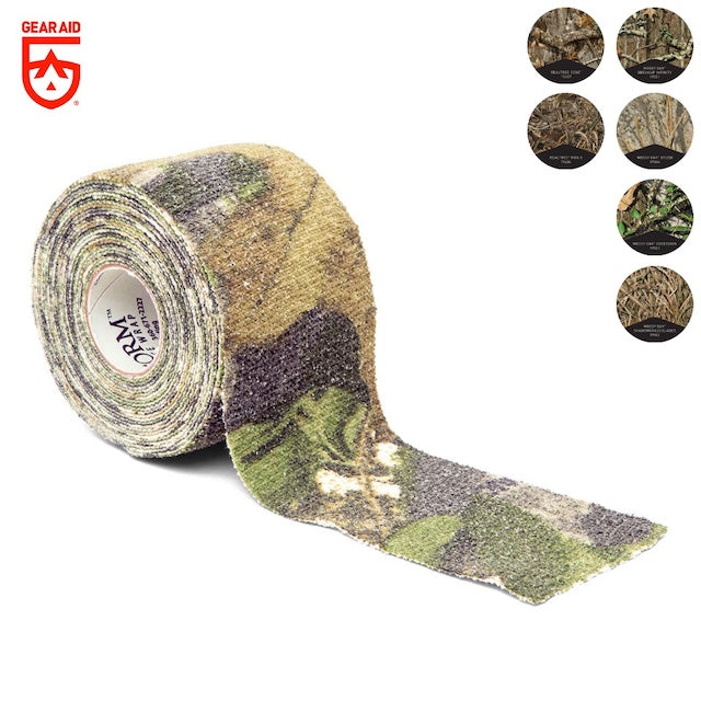 GEAR AID Camo Form Reusable Fabric Wrap [MOSSY OAK REALTREE series camouflage] [Self-adhesive/stretchable material] [Letter Pack Plus compatible]