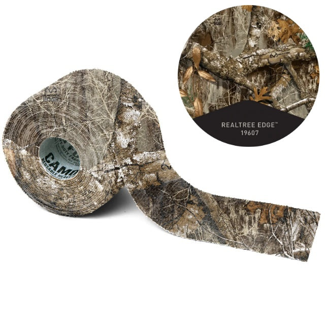 GEAR AID Camo Form Reusable Fabric Wrap [MOSSY OAK REALTREE series camouflage] [Self-adhesive/stretchable material] [Letter Pack Plus compatible]