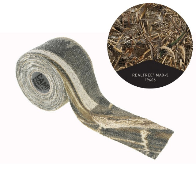 GEAR AID Camo Form Reusable Fabric Wrap [MOSSY OAK REALTREE series camouflage] [Self-adhesive/stretchable material] [Letter Pack Plus compatible]