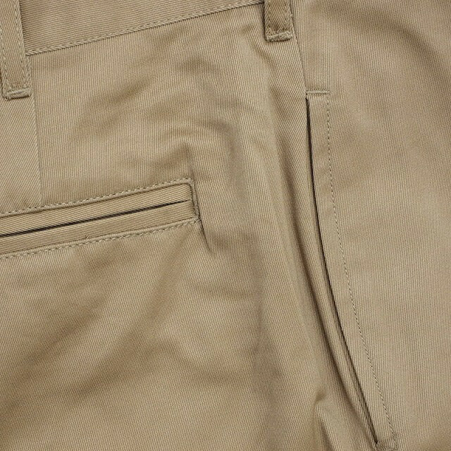 SESSLER Chino Khaki Pants Zipper Fly 1971 Model Vintage Reprint [Nakata Shoten]