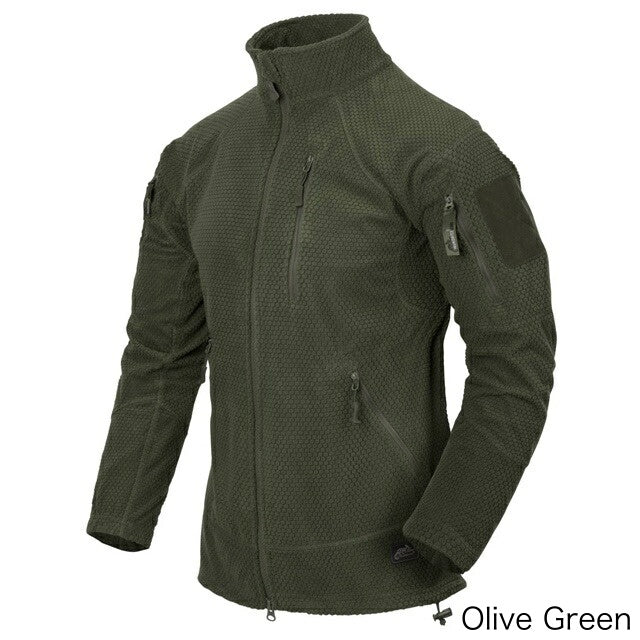 Helikon-Tex（ヘリコンテックス）ALPHA GRID FLEECE TACTICAL JACKET [5色][スタンドアップカラー]【中田商店】